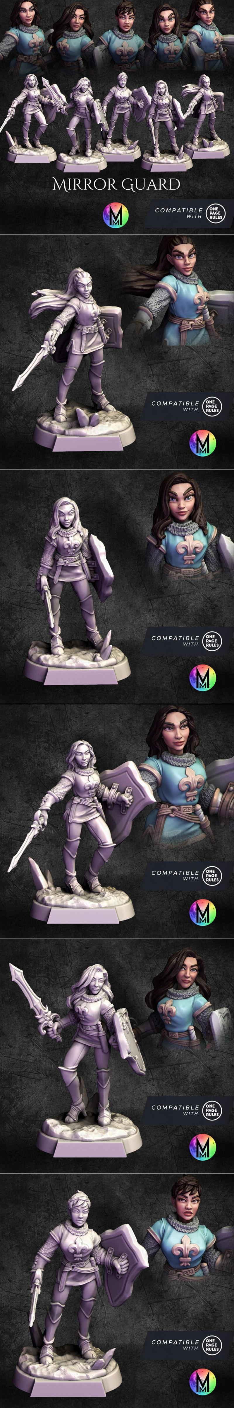 月光迷你系列——水晶先锋基地 3D打印模型|Moonlight Minis – The Crystal Vanguard Base set March 2025 – 3D Print Model STL