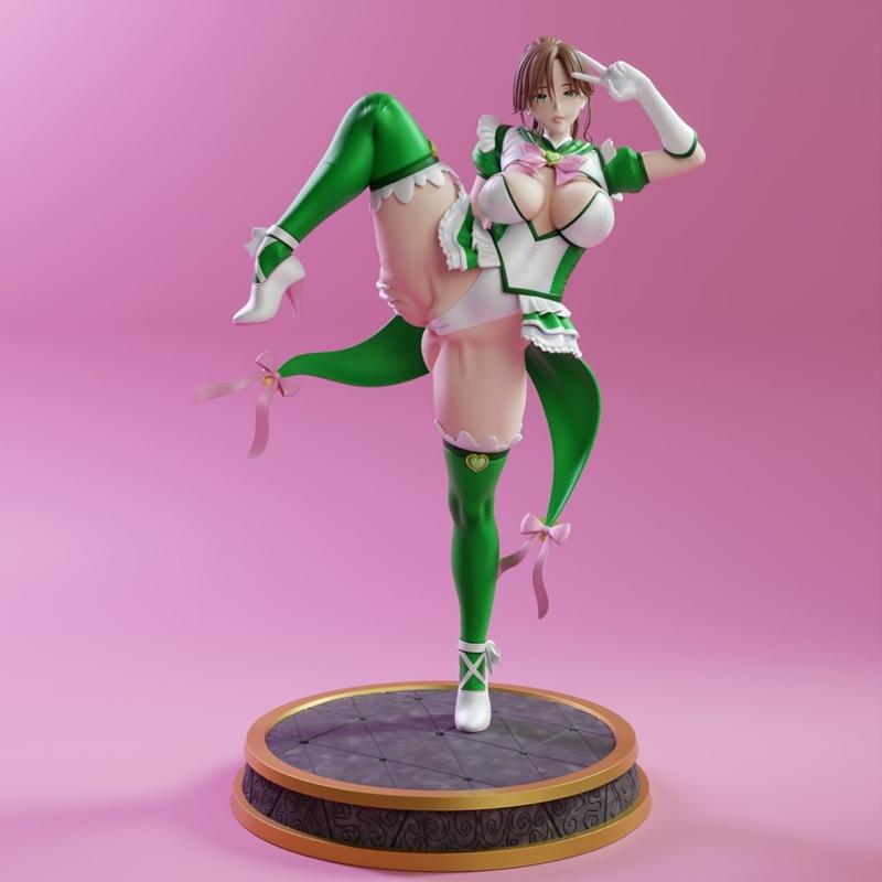 水星粉丝艺术3D打印模型|Sailor Jupiter Fanart – 3D Print Model STL