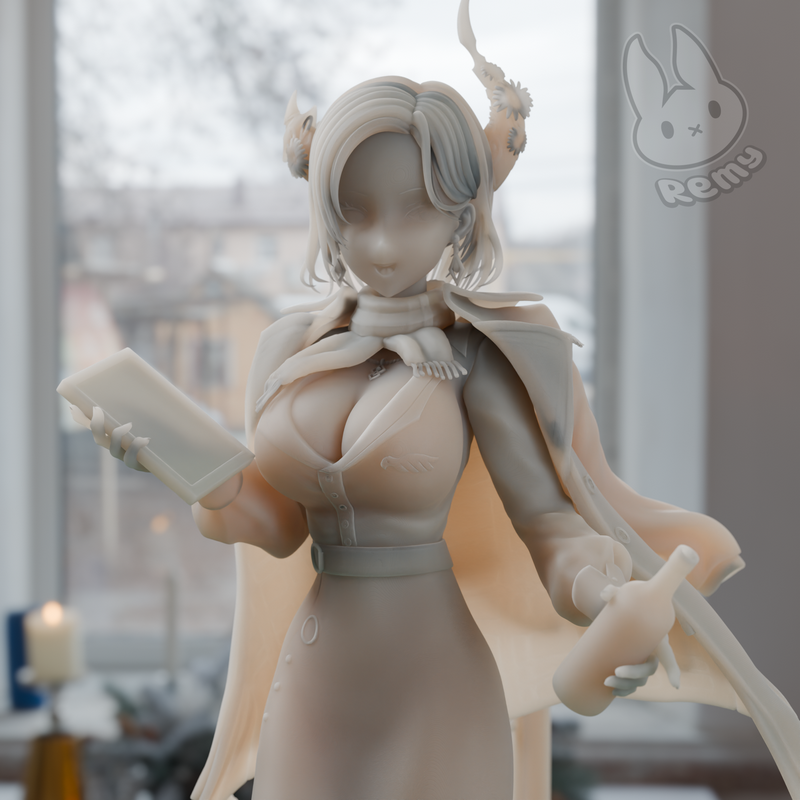 Nerissa Ravencroft 3D打印模型|Nerissa Ravencroft – Hololive Vtuber Advent – 3D Print Model