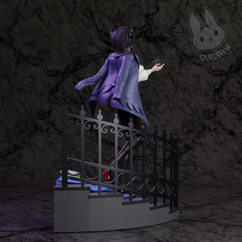 Nerissa Ravencroft 3D打印模型|Nerissa Ravencroft – Hololive Vtuber Advent – 3D Print Model