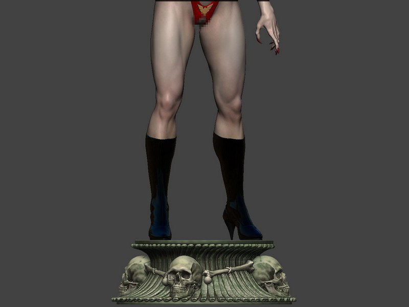 Vampirella 3D打印模型|Vampirella NSFW – 3D Print Model