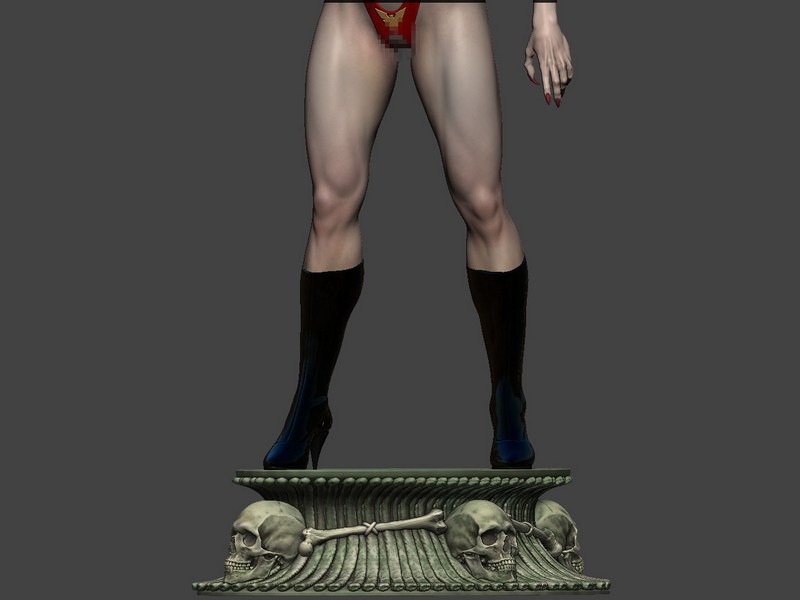 Vampirella 3D打印模型|Vampirella NSFW – 3D Print Model
