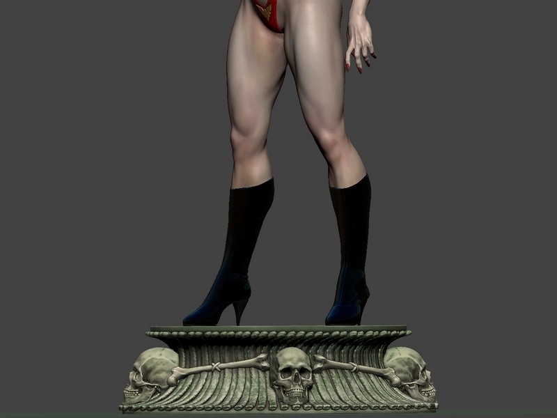 Vampirella 3D打印模型|Vampirella – 3D Print Model
