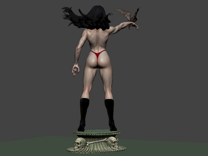 Vampirella 3D打印模型|Vampirella – 3D Print Model