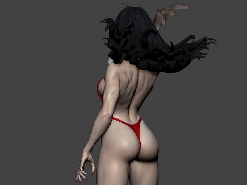 Vampirella 3D打印模型|Vampirella – 3D Print Model