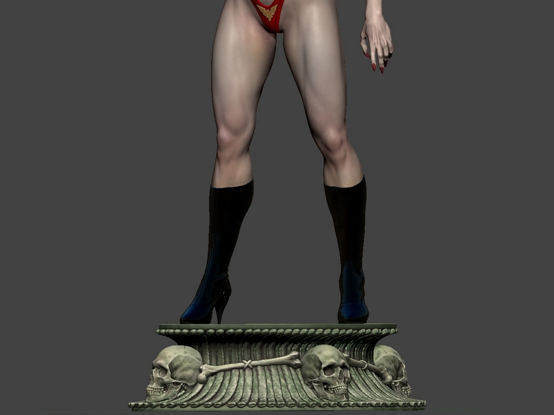 Vampirella 3D打印模型|Vampirella – 3D Print Model