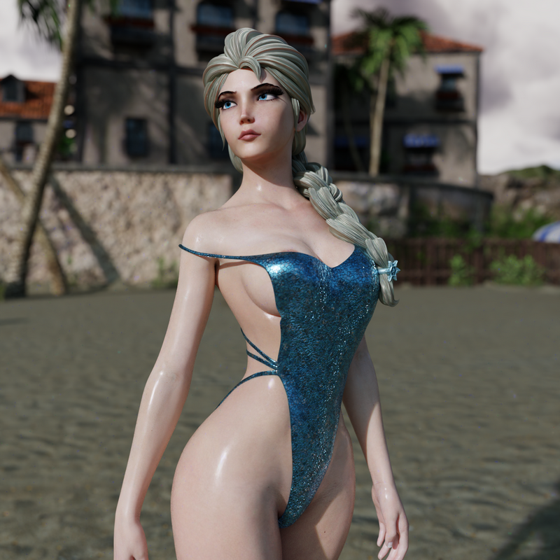 QB Works – 中夏之冰 3D打印模型|QB Works – Midsummer Ice – 3D Print Model