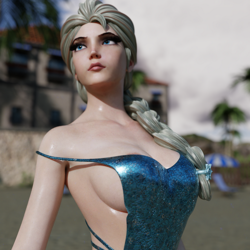 QB Works – 中夏之冰 3D打印模型|QB Works – Midsummer Ice – 3D Print Model