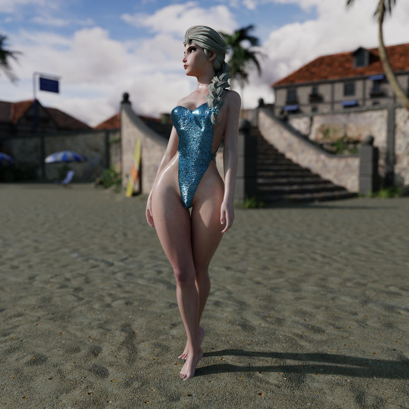 QB Works – 中夏之冰 3D打印模型|QB Works – Midsummer Ice – 3D Print Model