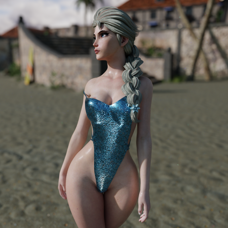 QB Works – 中夏之冰 3D打印模型|QB Works – Midsummer Ice – 3D Print Model