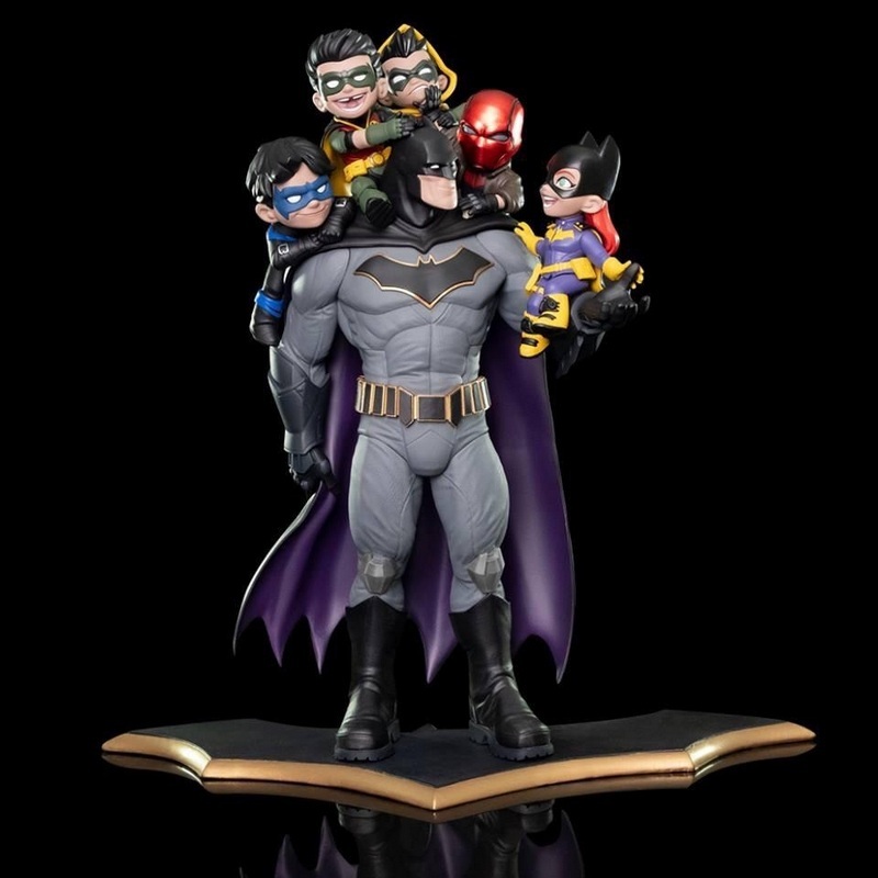 蝙蝠侠3D打印模型|Batman with Kids – 3D Print Model