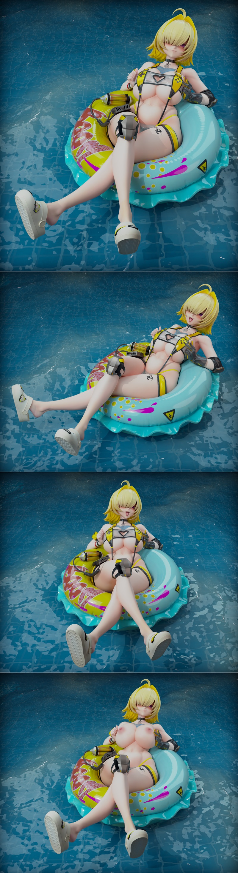尼尔凯·艾勒格 3D打印模型|Rubim Figure – Nikke Elegg BOOM and SHOCK – 3D Print Model STL