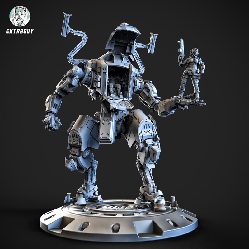 Titan Tone – 3D打印模型：泰坦音调角色造型|Titan Tone – 3D Print Model STL