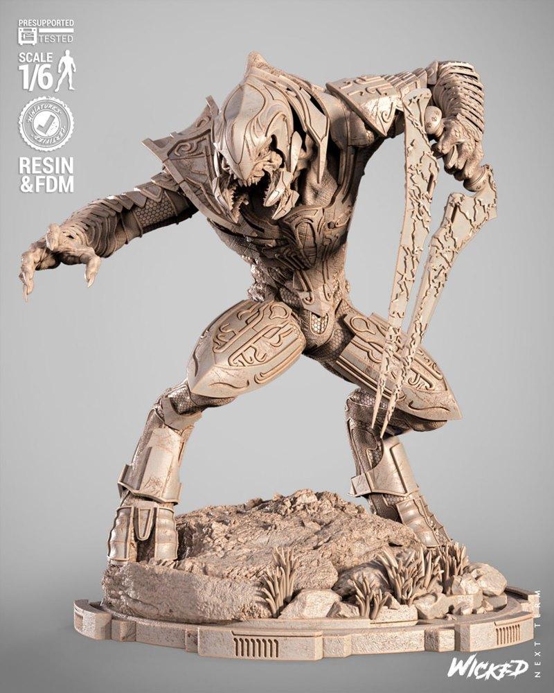 Wicked - 仲裁者雕塑 - 3D打印模型|Wicked – The Arbiter Sculpture – 3D Print Model STL