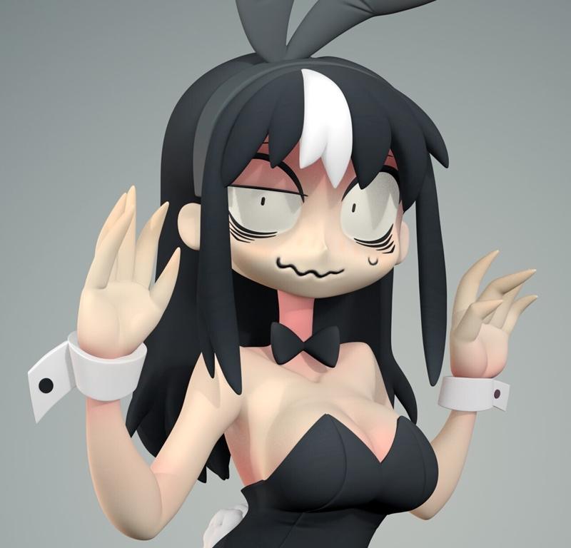Bunny Noss – 动漫角色3D打印模型STL|Bunny Noss – 3D Print Model STL