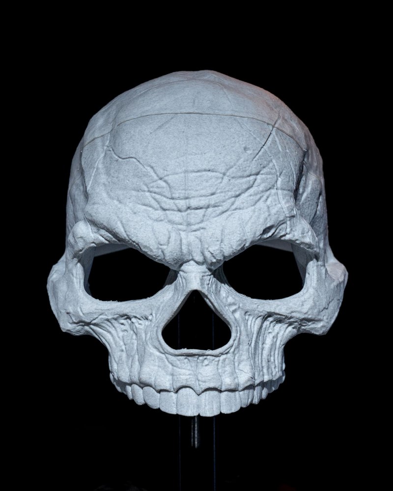 内心世界头盔模型——3D打印版|Inside Out Skull Mask – 3D Print Model