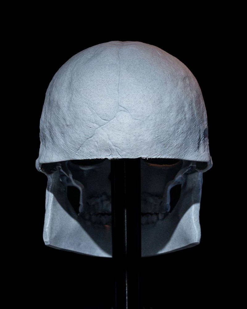 内心世界头盔模型——3D打印版|Inside Out Skull Mask – 3D Print Model
