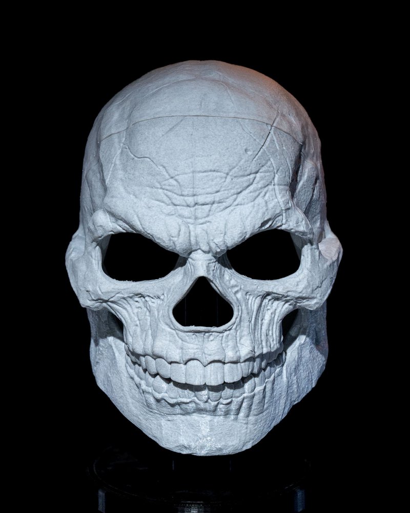 内心世界头盔模型——3D打印版|Inside Out Skull Mask – 3D Print Model