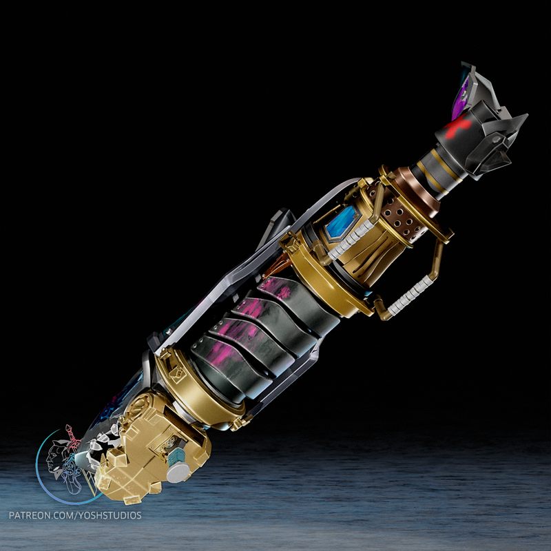 Yosh Studios - 3D打印模型：Jinx Bazooka|Yosh Studios – Jinx Bazooka – 3D Print Model