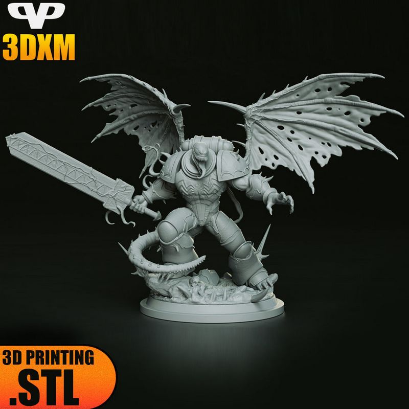3DXM - 战锤40K -  Venom 模型打印版|3DXM – Venom Warhammer – 3D Print Model
