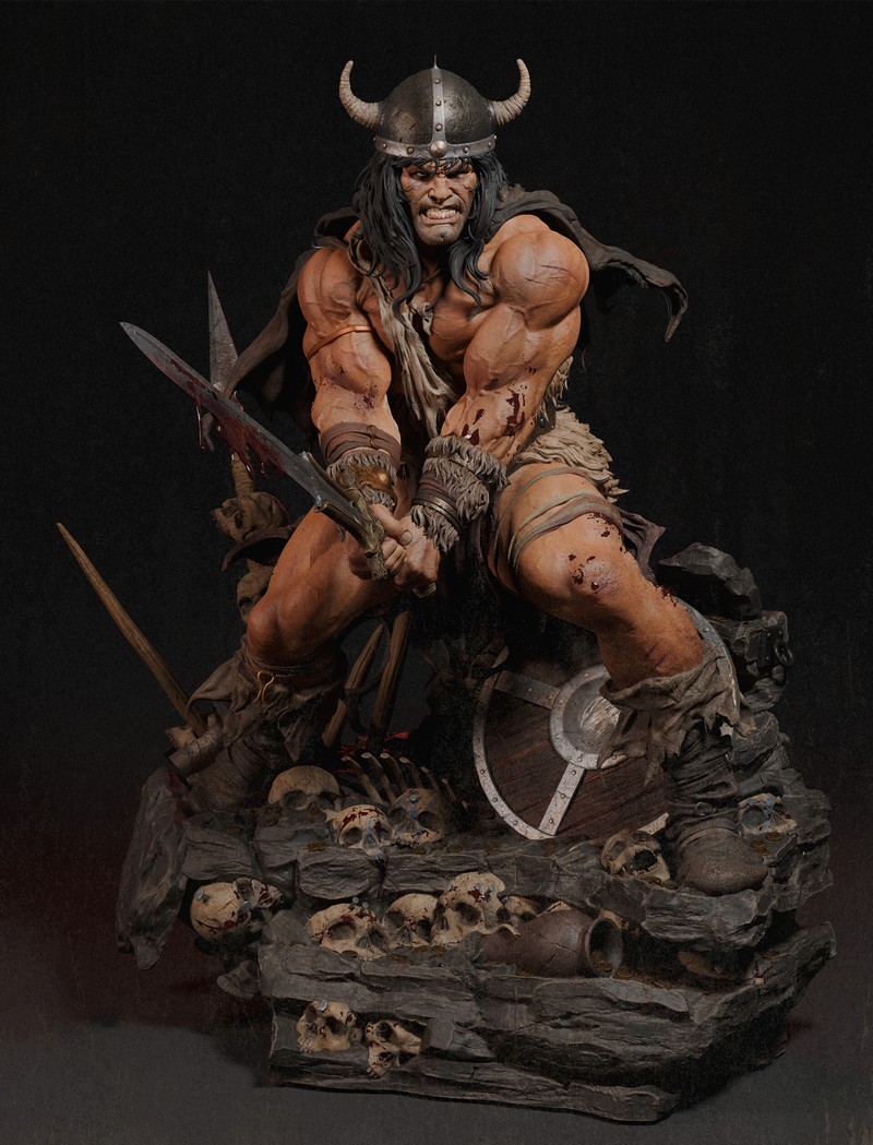 Conan巴比伦之王 3D打印模型|Conan the Barbarian Ultimate Series – The Creative Collector – 3D Print Model
