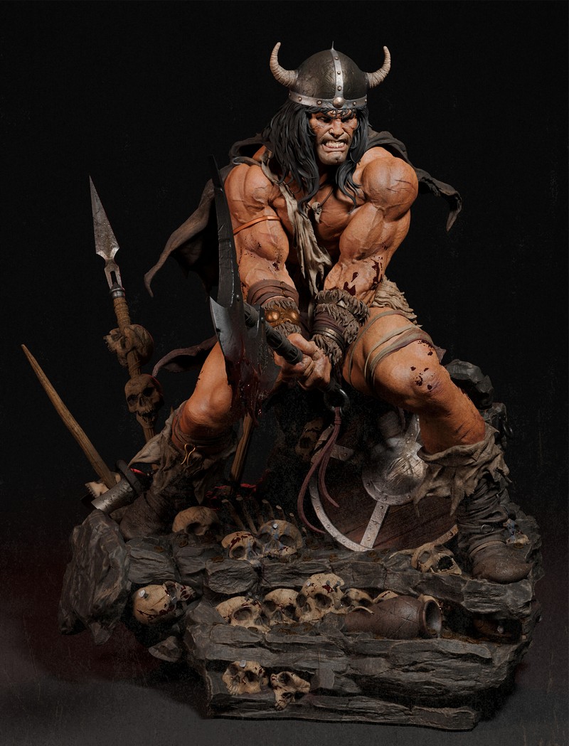 Conan巴比伦之王 3D打印模型|Conan the Barbarian Ultimate Series – The Creative Collector – 3D Print Model