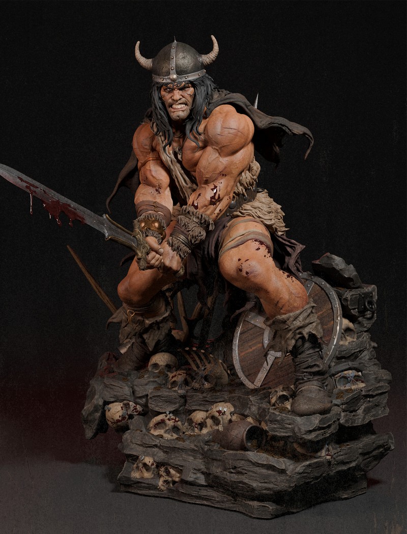 Conan巴比伦之王 3D打印模型|Conan the Barbarian Ultimate Series – The Creative Collector – 3D Print Model
