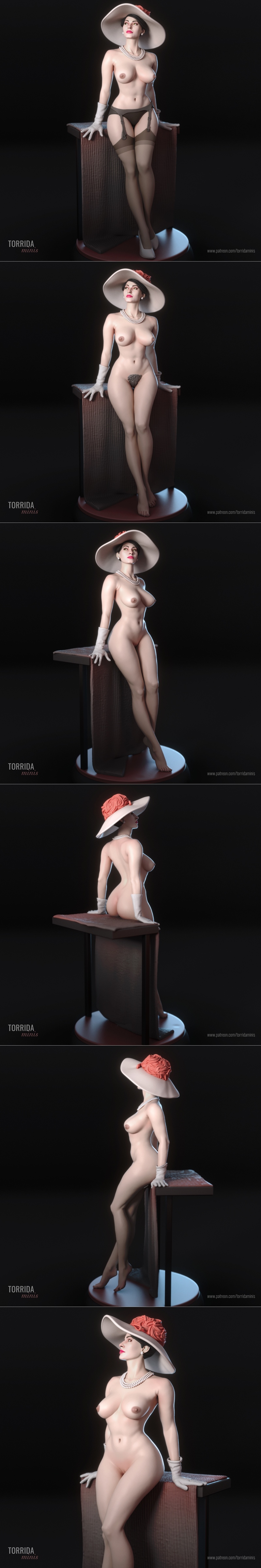 Torrida Minis - Sophia Loren - 3D打印模型|Torrida Minis – Sophia Loren – 3D Print Model STL
