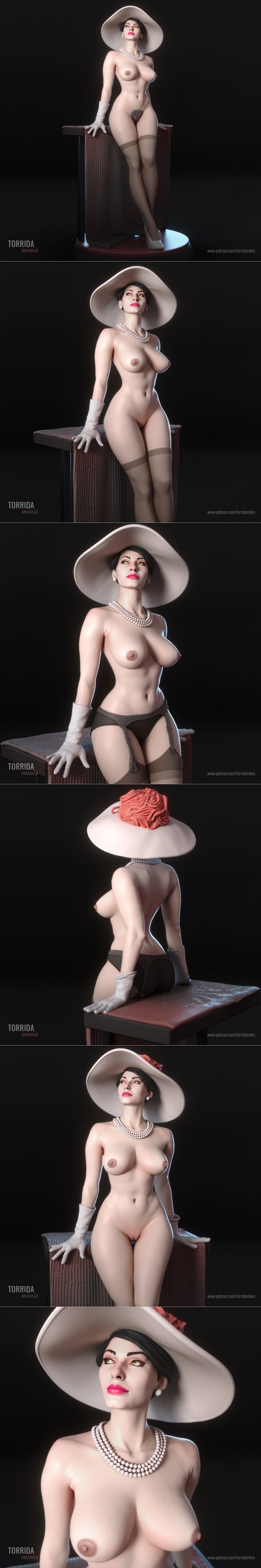 Torrida Minis - Sophia Loren - 3D打印模型|Torrida Minis – Sophia Loren – 3D Print Model STL