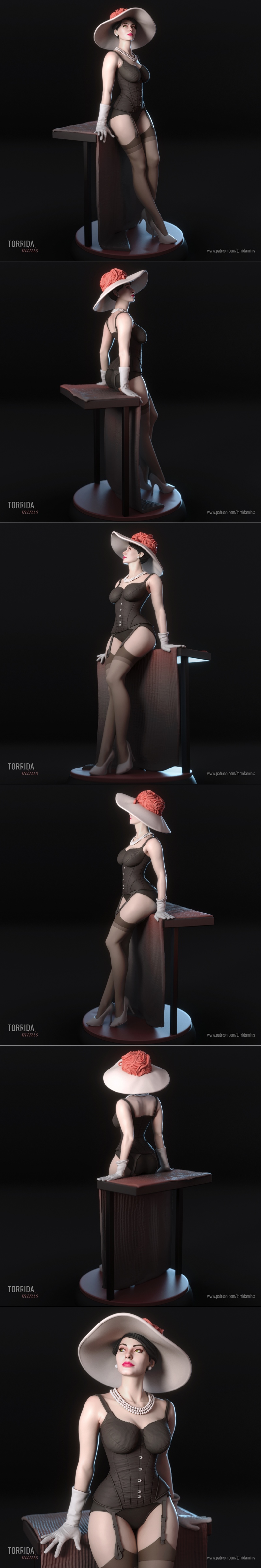 Torrida Minis - Sophia Loren - 3D打印模型|Torrida Minis – Sophia Loren – 3D Print Model STL