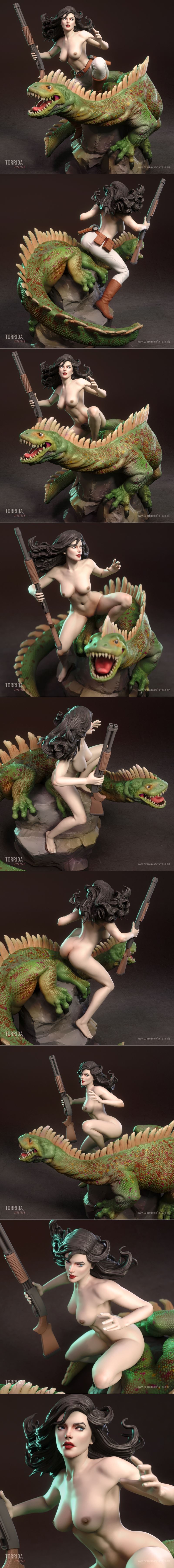 Torrida Minis - Hannah Dundee - 3D打印模型|Torrida Minis – Hannah Dundee – 3D Print Model STL