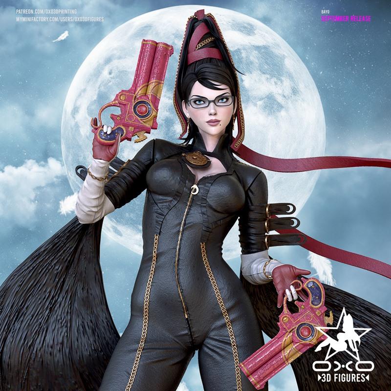 OXO3D芭羽塔3D打印模型|OXO3D Figures – Bayonetta – 3D Print Model STL