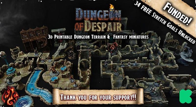 绝望洞窟 3D打印模型|Crippled God Foundry – Dungeon of Despair – 3D Print Model STL