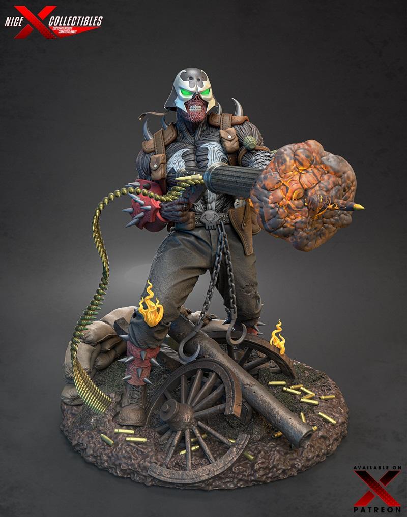 二战题材3D打印模型：Spawn|Spawn – World War II – 3D Print Model STL