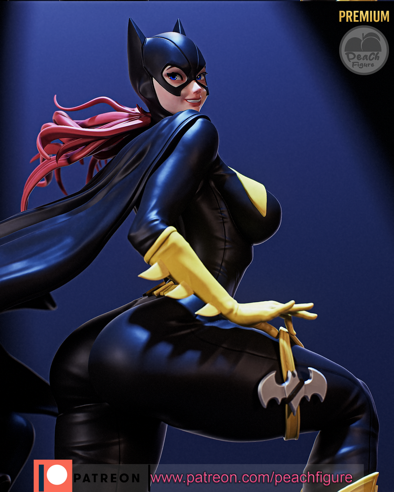 Peach Figure – Batgirl – 3D Print Model