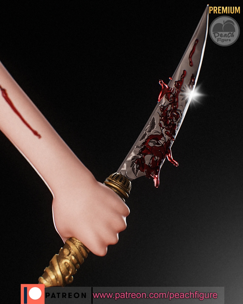 桃形身材——阿莉丝疯狂回归3D打印模型|Peach Figure – Alise Madness Returns – 3D Print Model