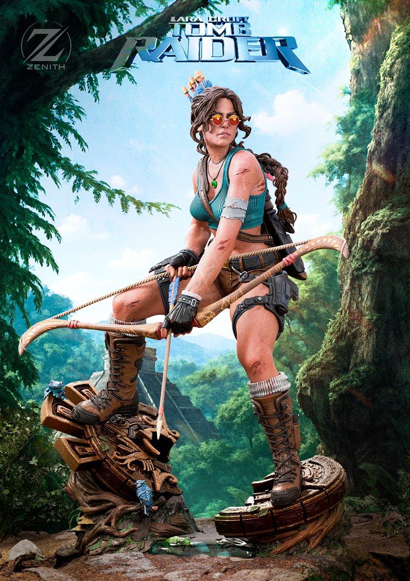 致命女郎 Lara Croft 3D打印模型|Zenith Studios – Lara Croft – 3D Print Model STL