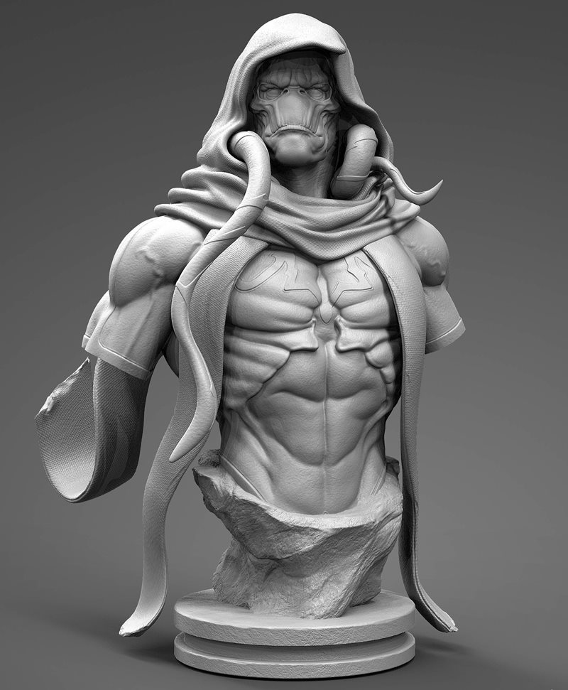 Stalyn Quito – Gorr Bust – 3D Print Model STL