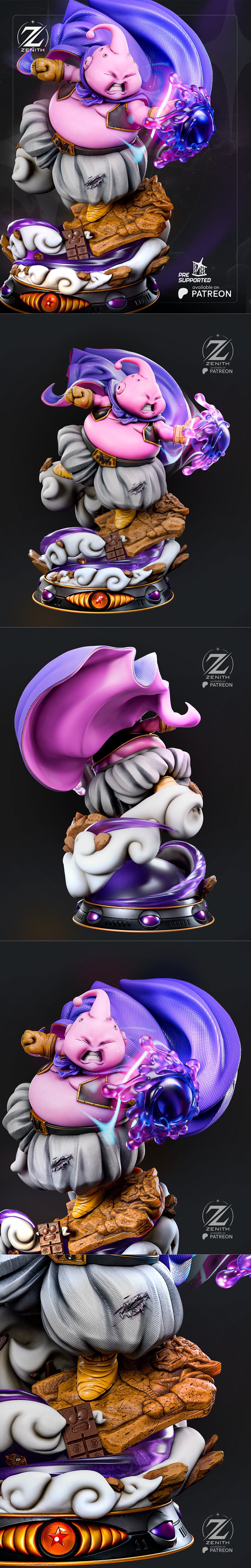 Zenith Studios - 魔人布欧 - 3D打印模型|Zenith Studios – Majin Boo – 3D Print Model STL