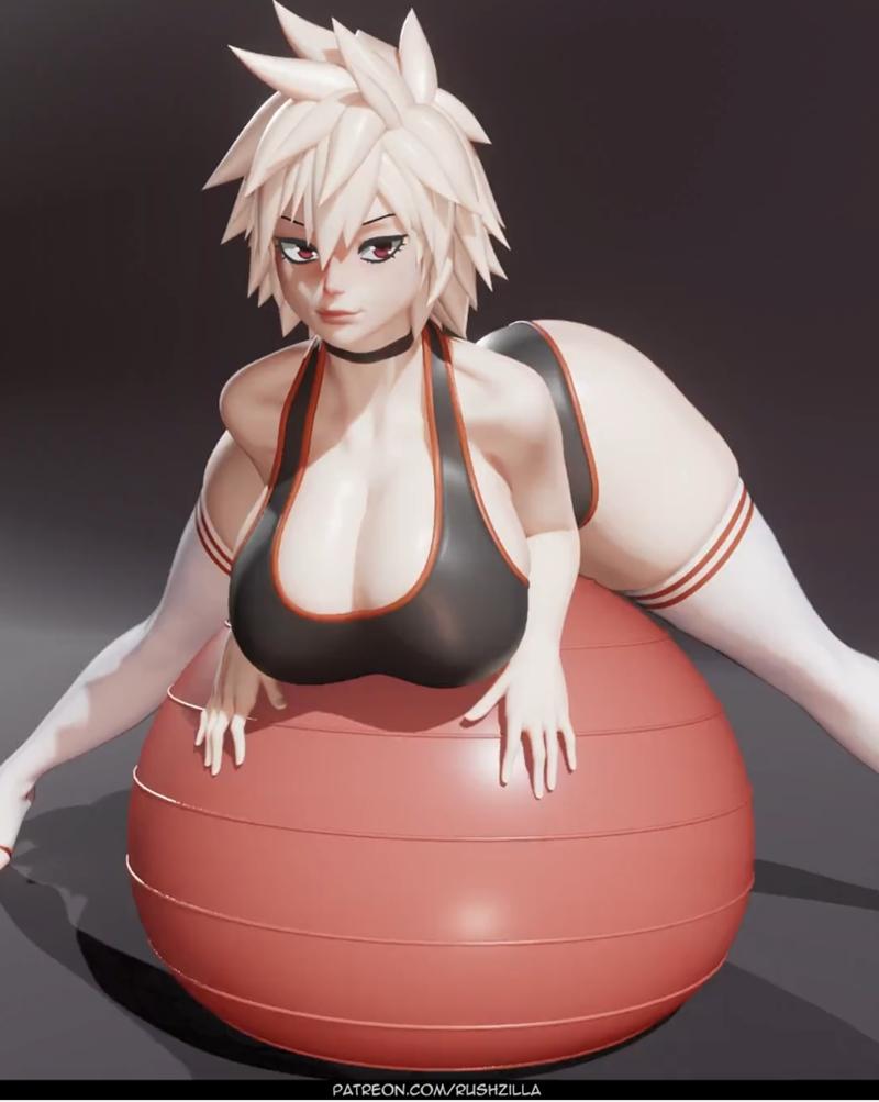 Rushzilla 3D打印模型：Mitsuki角色立体模型|Rushzilla – Mitsuki – 3D Print Model STL