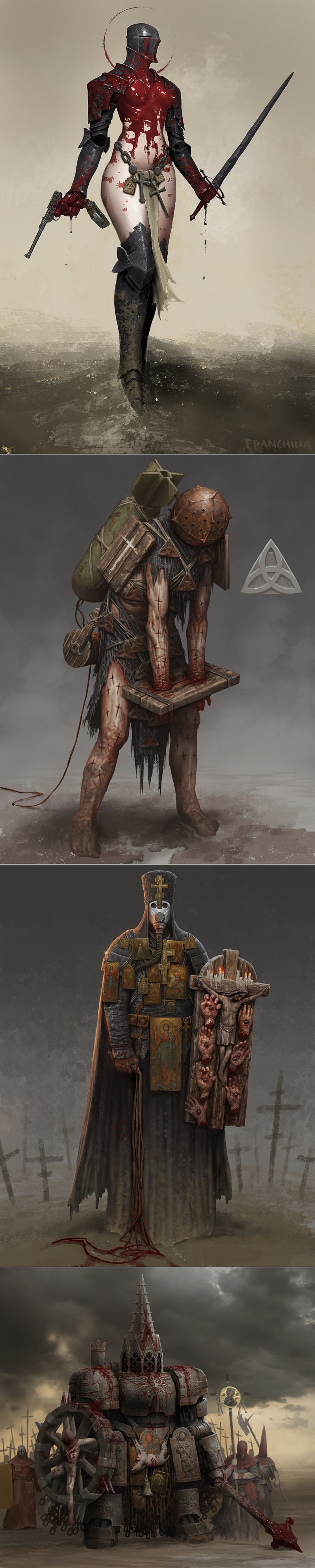 战壕圣战——战壕朝圣者增援部队 3D打印模型|Trench Crusade – Trench Pilgrims Reinforcements – 3D Print Model STL