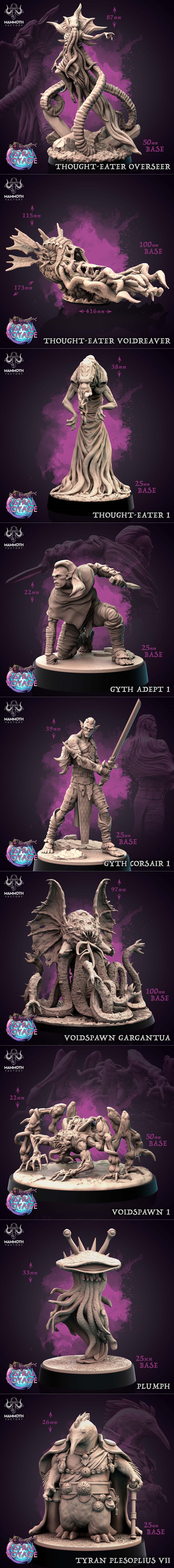 Mammoth Factory 3D打印模型：星界之旅|Mammoth Factory – Astral Voyage – 3D Print Model STL