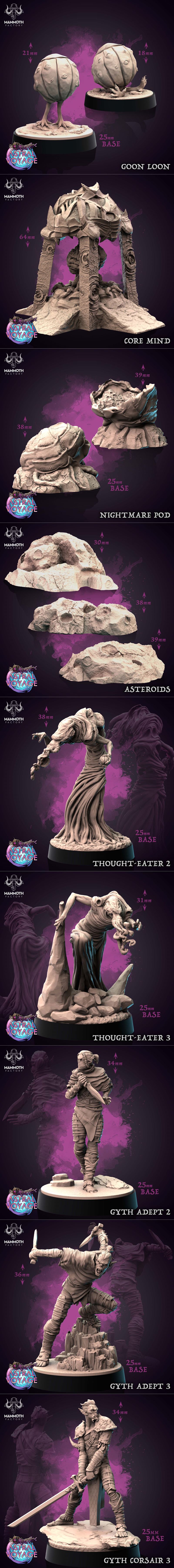 Mammoth Factory 3D打印模型：星界之旅|Mammoth Factory – Astral Voyage – 3D Print Model STL