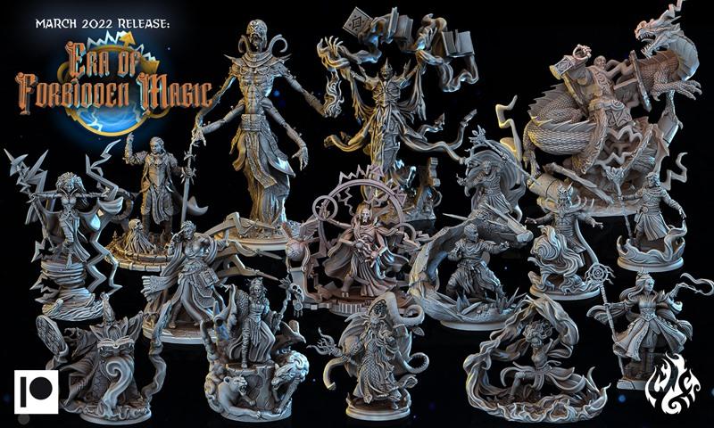 禁术魔典· crippled god foundry 3D打印模型|Crippled God Foundry – Era of Forbidden Magic – 3D Print Model STL