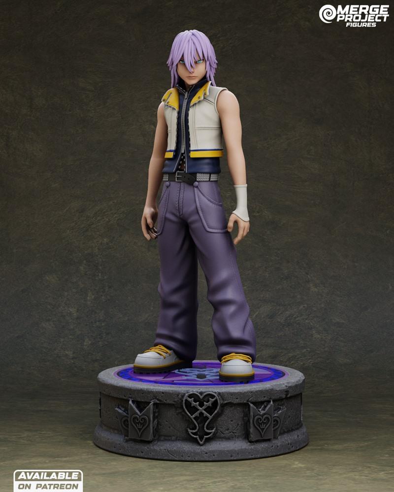 王国之心 里库 3D打印模型|Merge Project Figures – Kingdom Hearts – Riku – 3D Print Model STL