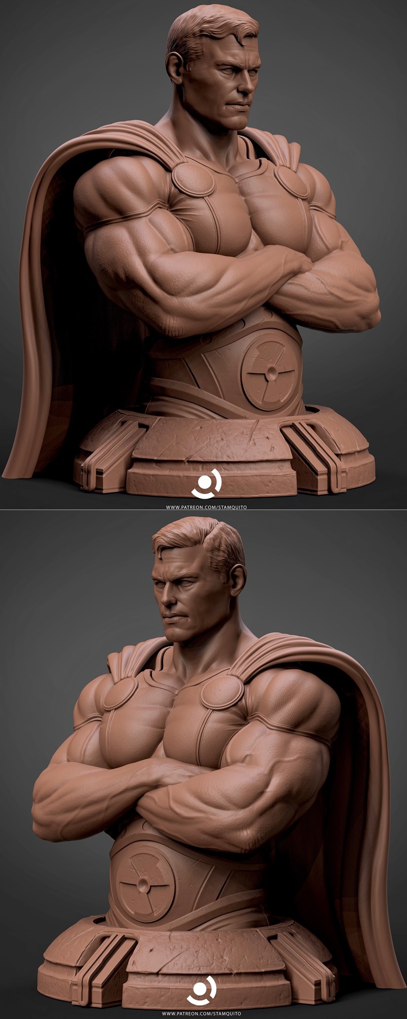 Stayln Quitto – Hyperion Bust – 3D Print Model STL
