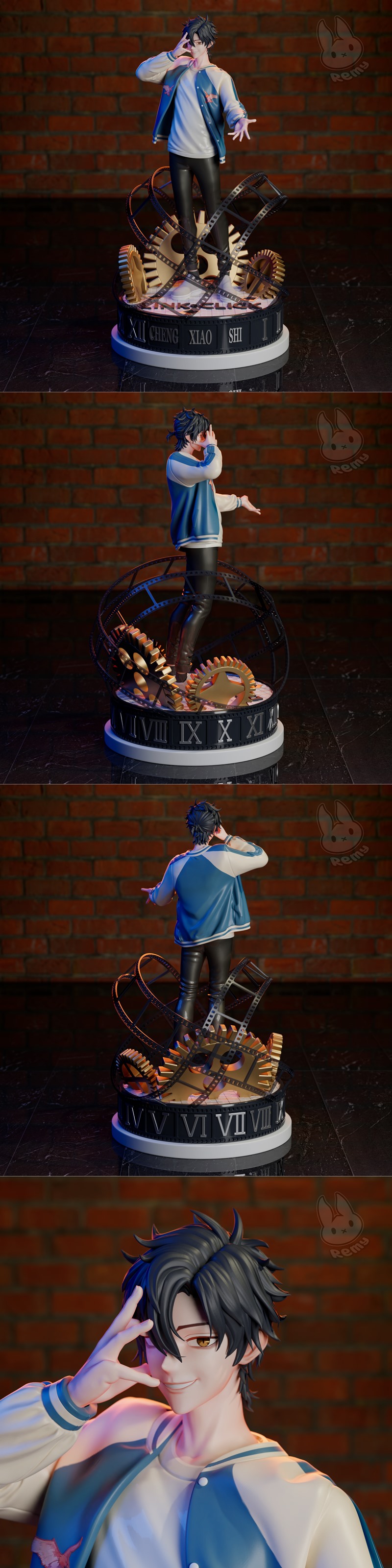 辰小世 - 3D打印模型 - 机械战士|Cheng Xiaoshi – Link click – 3D Print Model STL