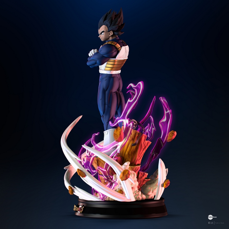 悟空 - 3D打印模型|Vegeta – 3D Print Model