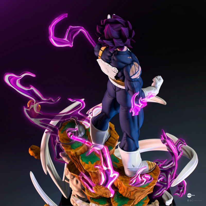 悟空 - 3D打印模型|Vegeta – 3D Print Model