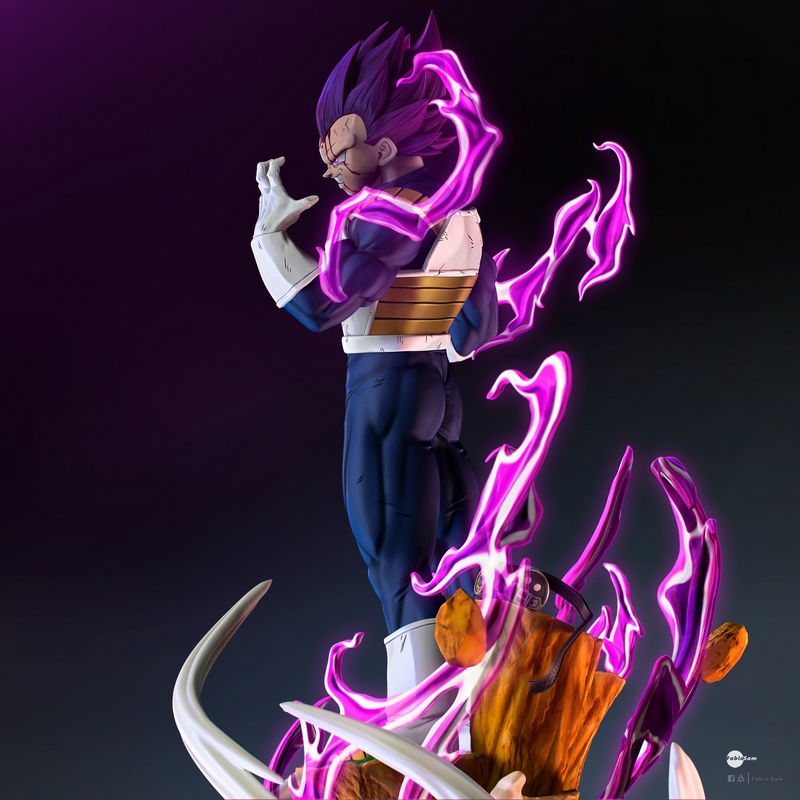 悟空 - 3D打印模型|Vegeta – 3D Print Model